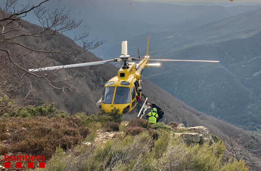 Rescats Bombers al medi natural