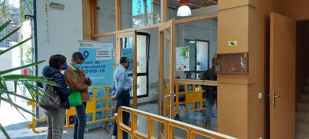 Vacunaci&oacute; centre c&iacute;vic la Seu d'urgell