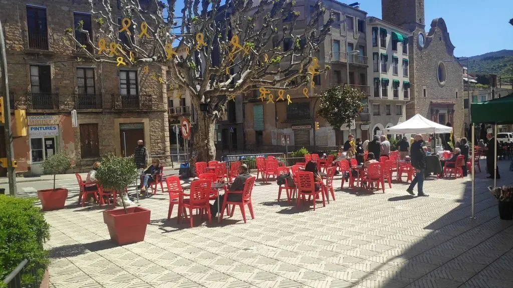 La Pobla de Segur terrassa