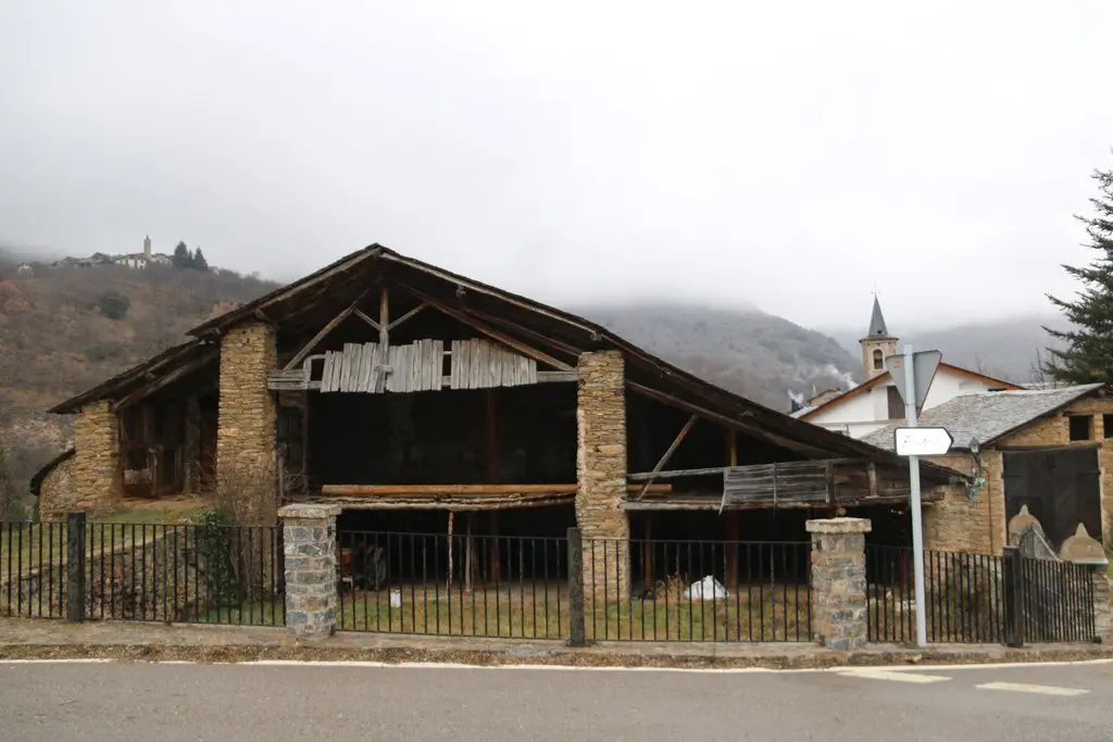 Pla general de l'Ubla d'Altron (Sort) el 8 de febrer del 2021. (horitzontal)