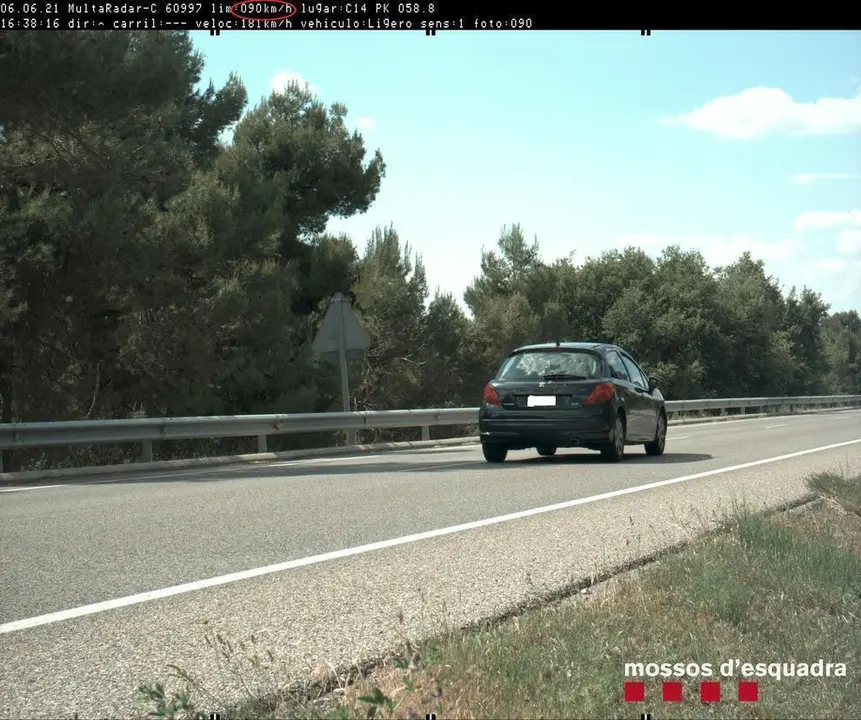 Velocitat andorr&agrave; Mossos