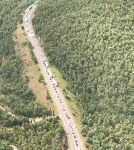 Bassella tallada carretera accident