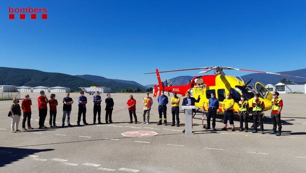 Helicòpter rescat Pirineu