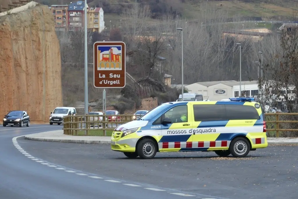 Mossos la Seu d'Urgell control