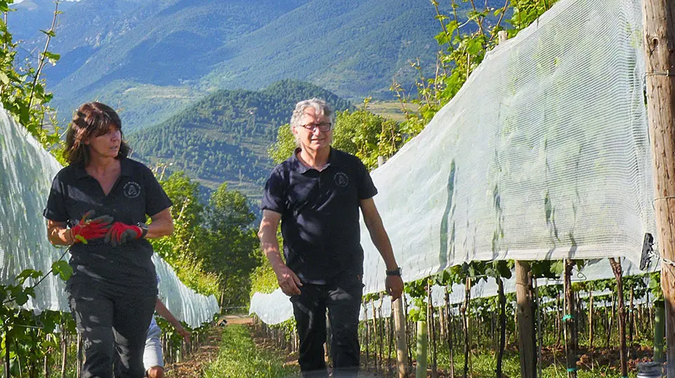 Javier G&uuml;ell i Silvia Gaminde del celler Cal Mandrat &copy;GamiOrbegoso