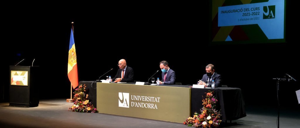 Universitat d'Andorra inauguració curs 2021-22