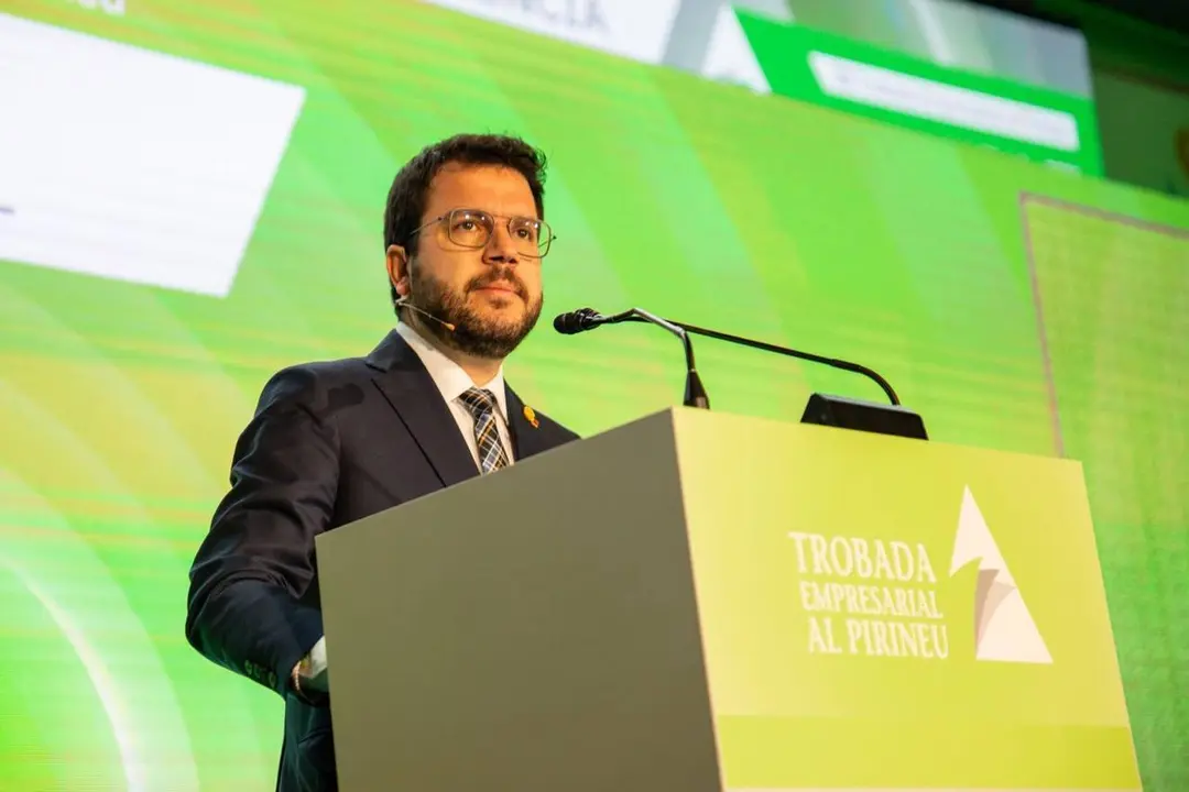 Pere Aragonès Trobada Empresarial al Pirineu 2