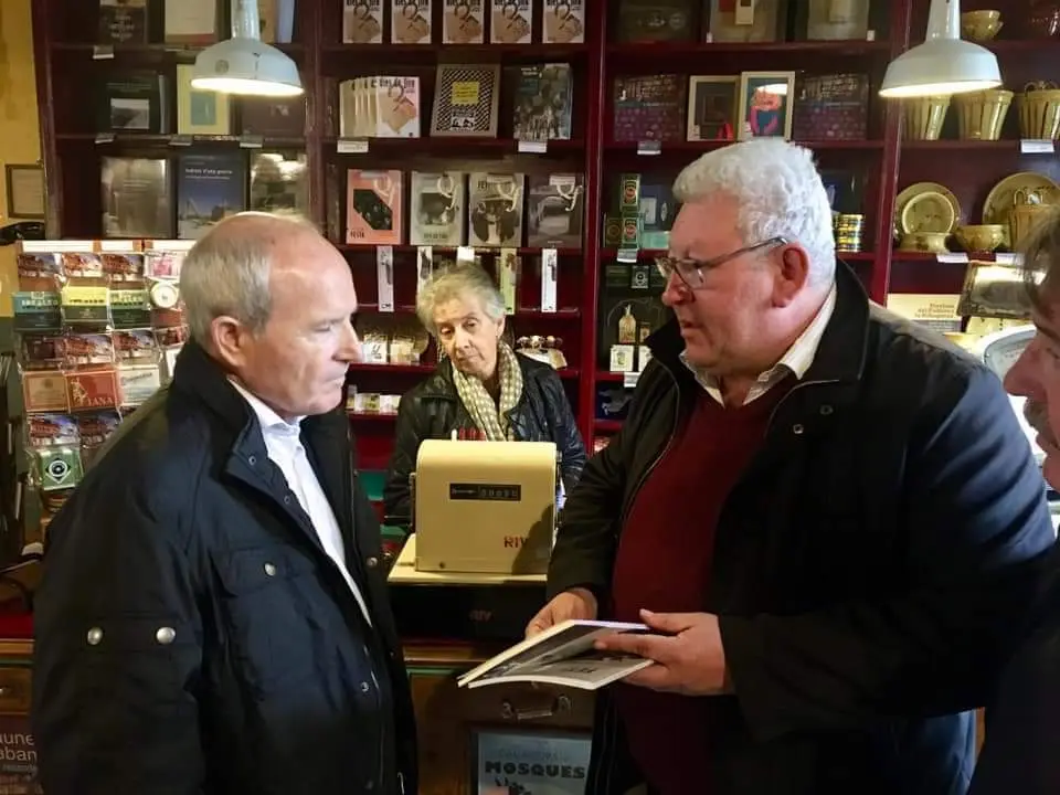 Foto Cisco Borrell amb President Montilla