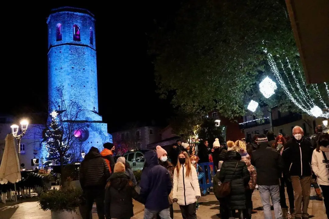 Puigcerd&agrave; encesa de llums de Nadal 2021