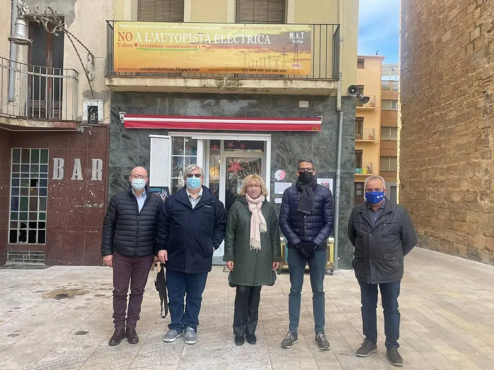 Visita del diputat Eugeni Villalb&iacute; al Pallars