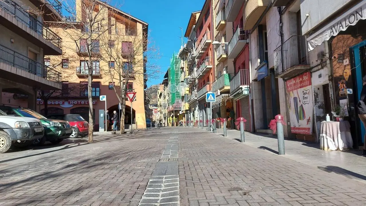 Carrer Major la Seu Pavimentació consulta