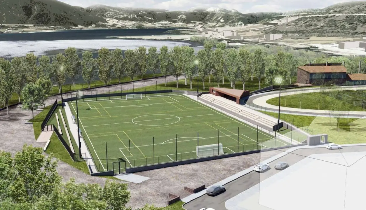 Camp de futbol la Pobla de Segur