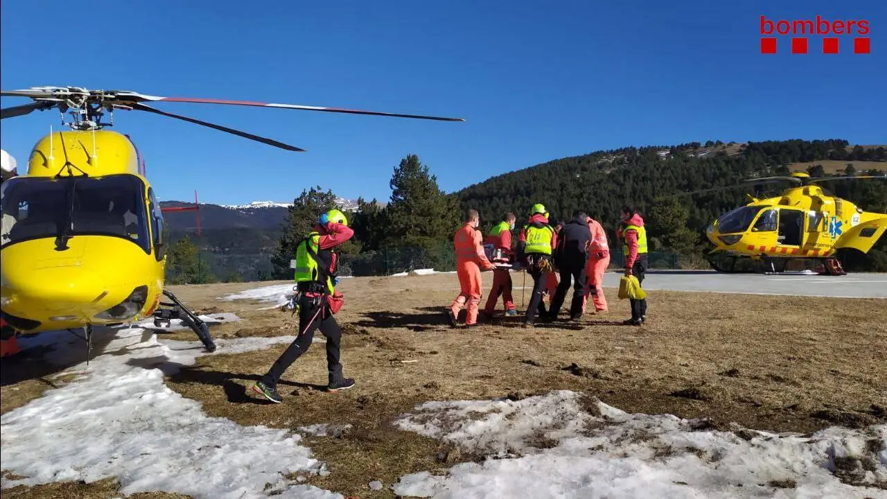 Menor accidentada a La Molina