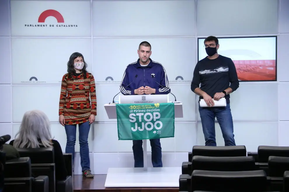 Stop Jocs Ol&iacute;mpics al Parlament
