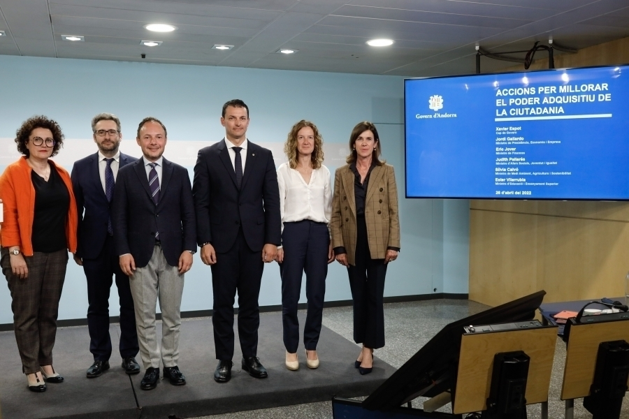 Mesures econ&ograve;miques Govern d'Andorra