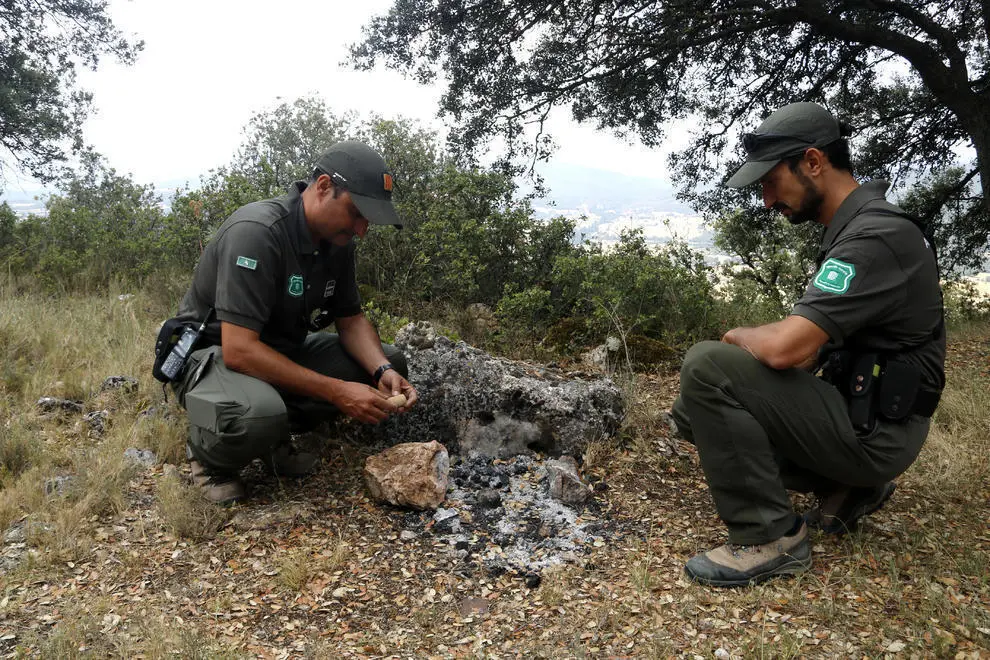 Agents Rurals foc de camp