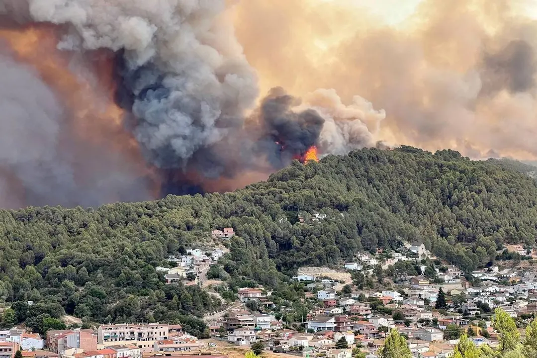 Incendi del Pont de Vilomara Jordi Pujolar