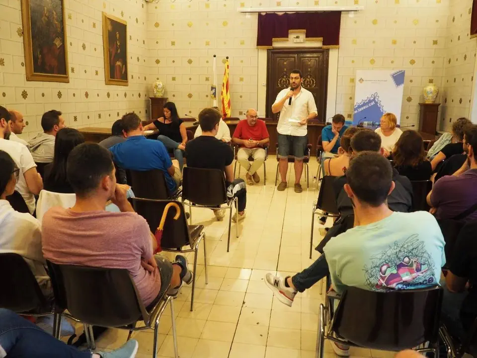 Espai Casetes reuni&oacute; ajuntament R&agrave;dio Seu