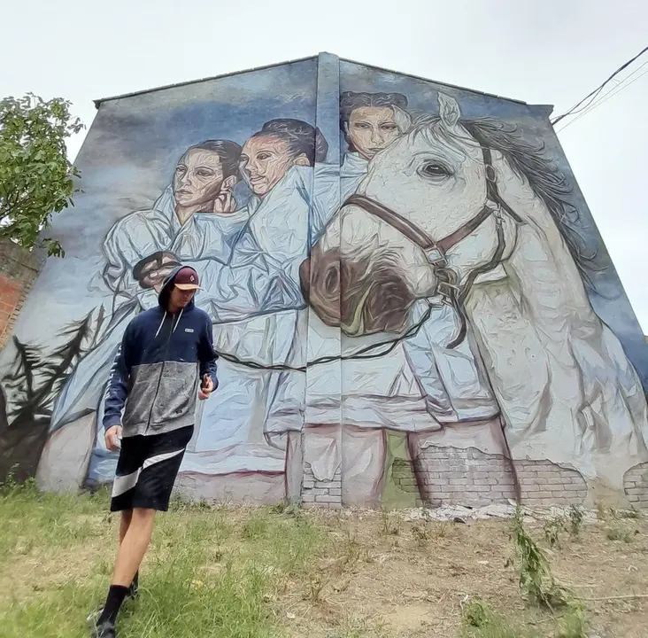 Oriol Garreta mural Torrefarrera 3