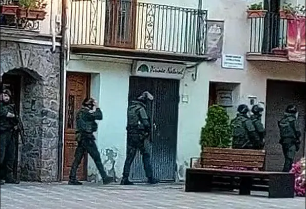 Pont de Suert desplegament Guardia Civil 2