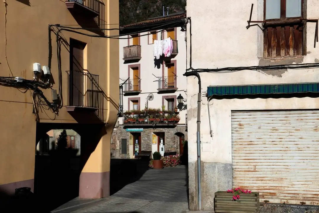 Pont de Suert pla&ccedil;a Mercadal