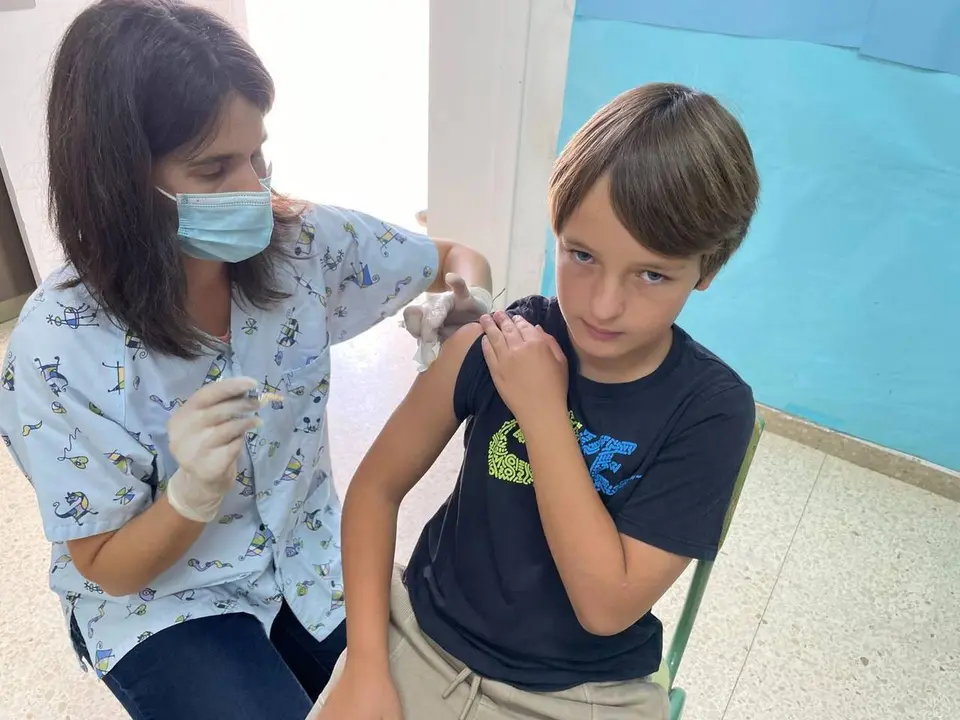 Vacuna escoles Ribagor&ccedil;a papiloma