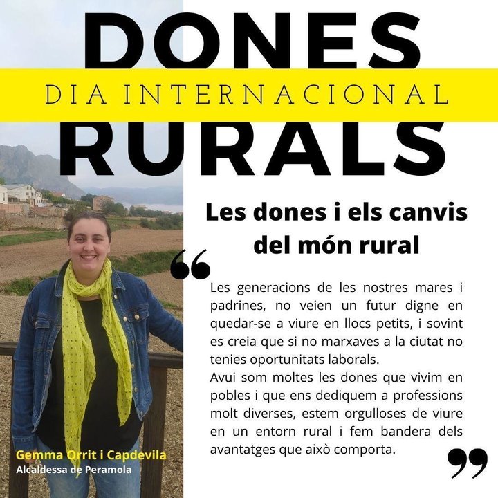 Gemma Orrit - Dia Internacional de les Dones Rurals
