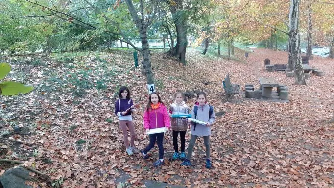 Alumnes al Parc del Valira 1
