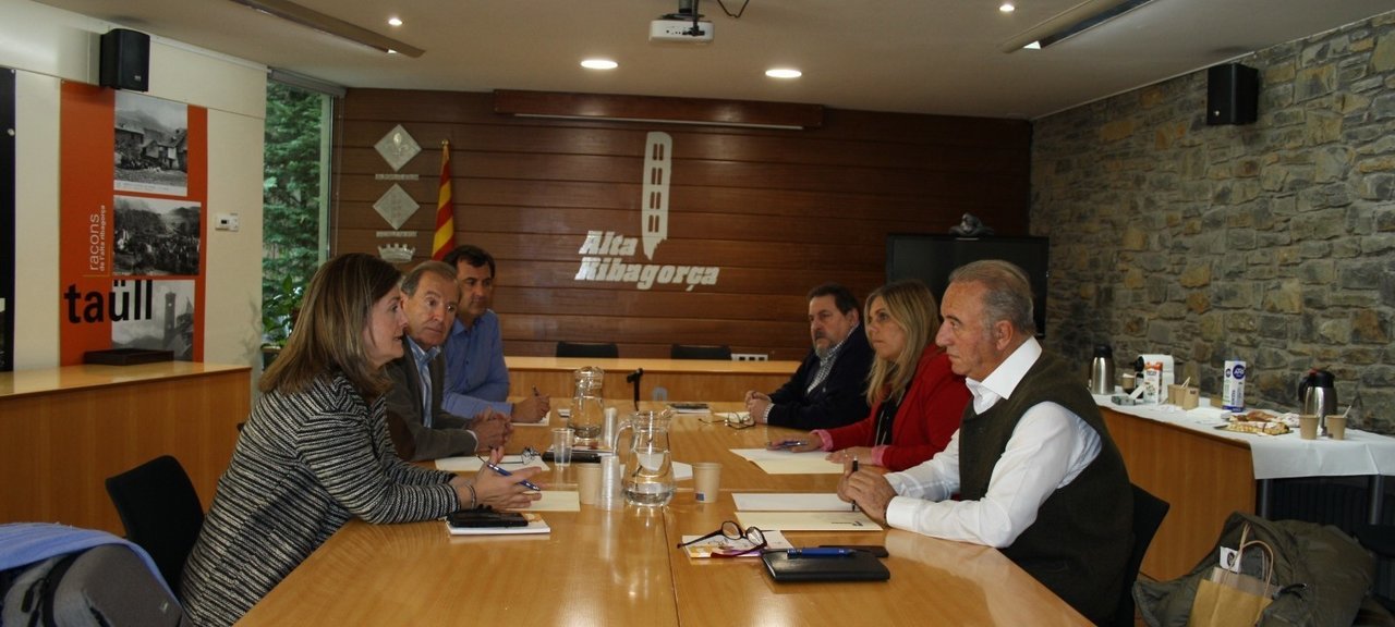 Reunió presidències consells comarcals Pont de Suert