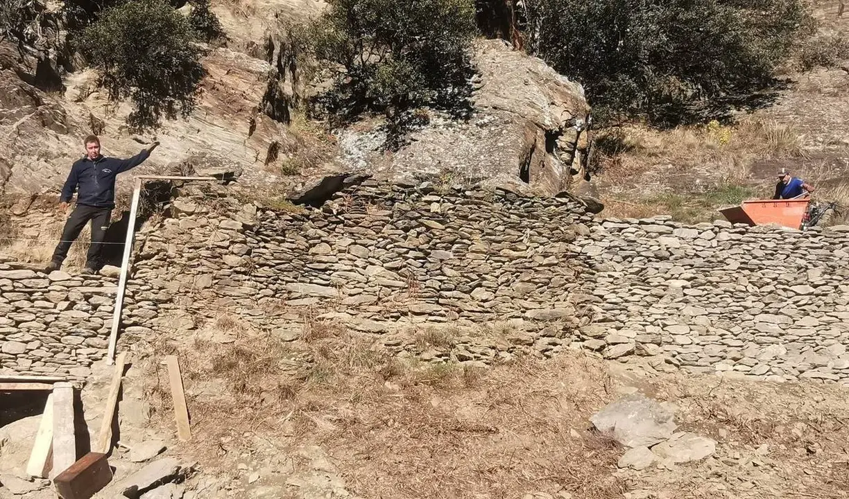 Murs pedra seca Ara&oacute;s