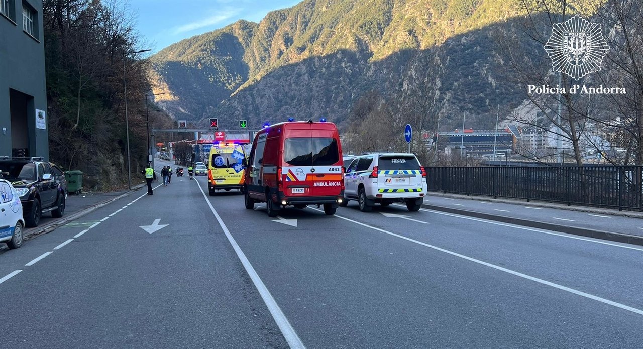 Accident mortal patinet Andorra