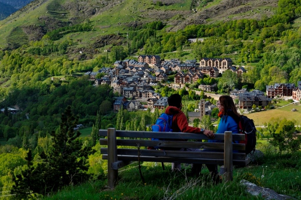 Taüll des del mirador de les Cuirilles. 
Vall de Boí, Alta Ribagorça, Lleida