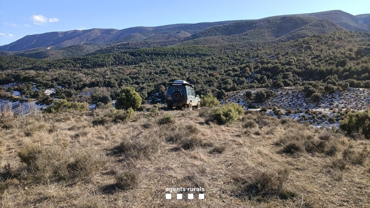 Agents Rurals vehicles medi natural Sant Esteve de la Sarga