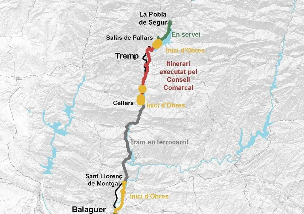 Ruta dels Llacs adjudicaci&oacute; obres