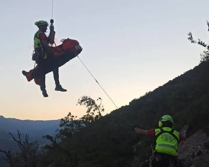 Rescat parapentista Organy&agrave; 2
