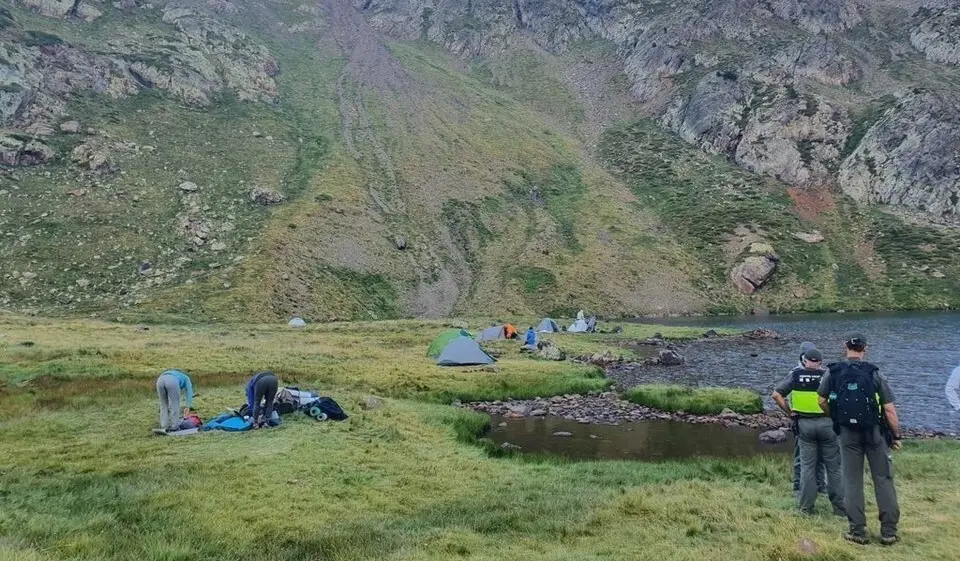Agents Rurals acampada il&middot;legal al PNAP