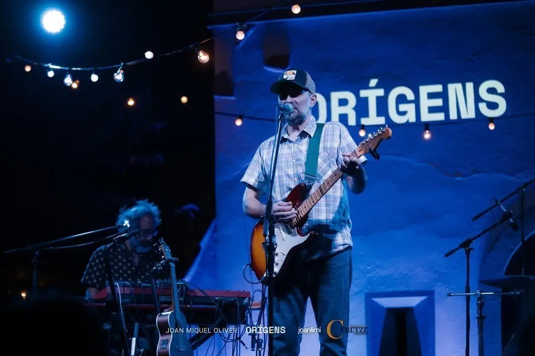 Joan Miquel Oliver al festival Orígens de 2021