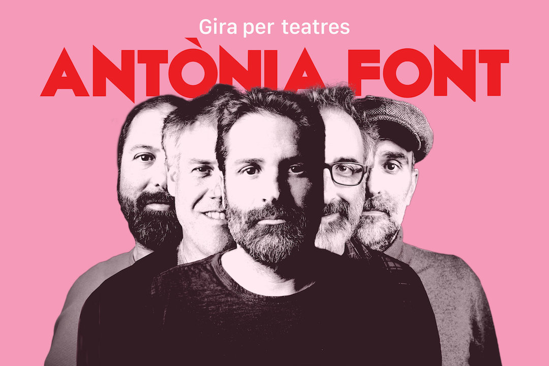 Imatge promocional de la nova Gira per teatres d'Antònia Font