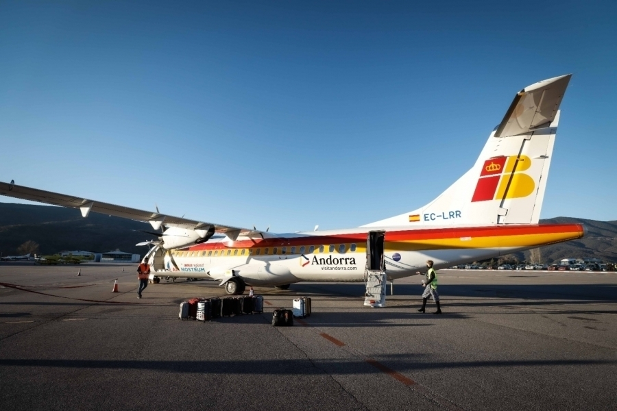 Aeroport de la Seu nova l&iacute;nia Palma