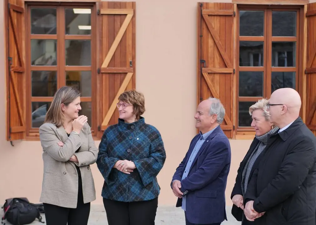 Consellera Sim&oacute; a l'Aran 4