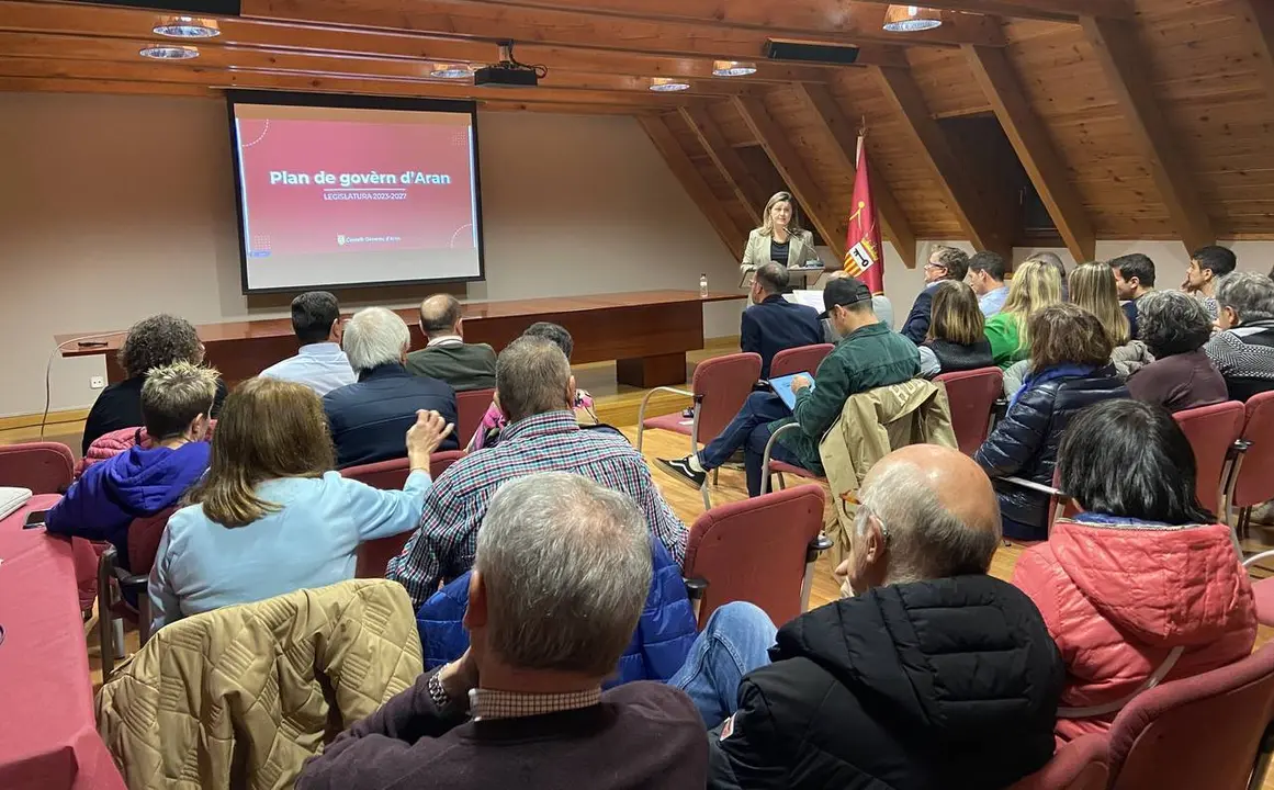 Conselh Generau presentacion deth Plan de Gov&egrave;rn