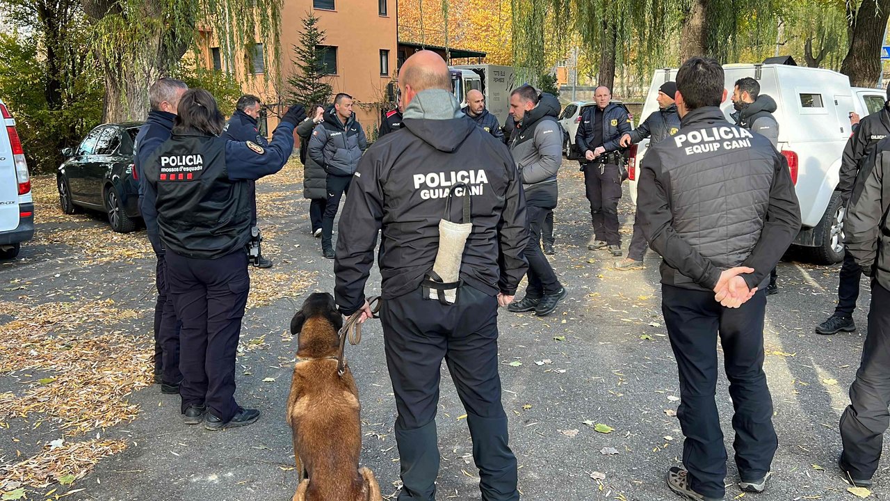 Unitats canines Mossos policia d'Andorra 2
