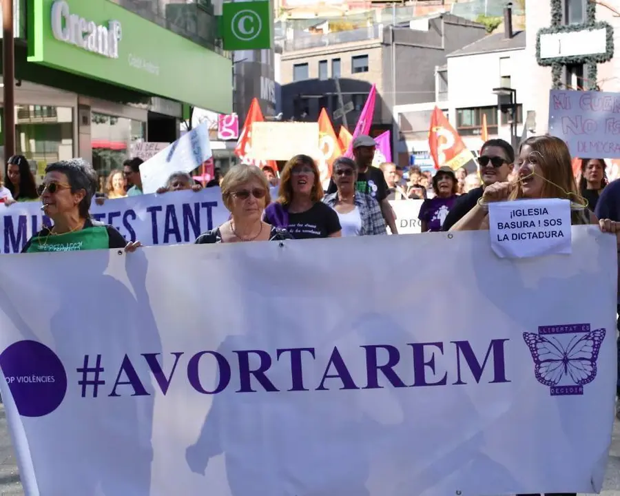 Avortament Andorra Manifestaci&oacute;