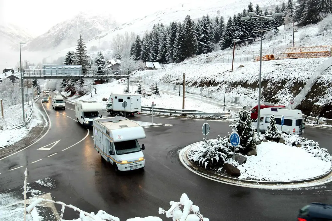 Baqueira Marxa lenta treballadors neu