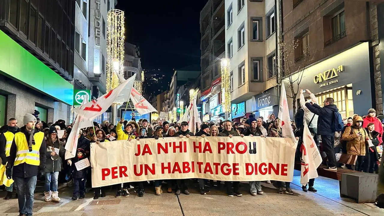 Habitatge Manifestaci&oacute; Andorra 1