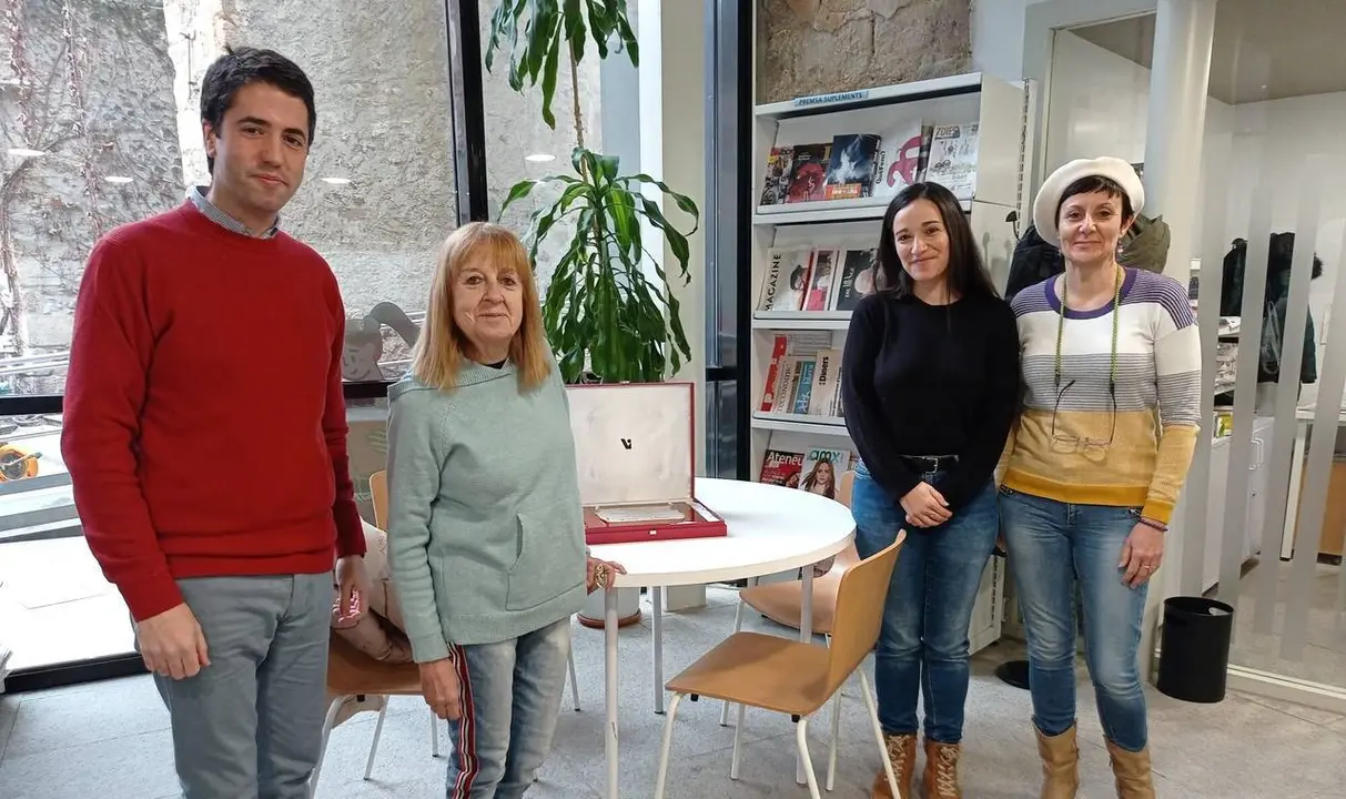 Anna Mart&iacute; Reconeixement 20 anys Club Lectura 