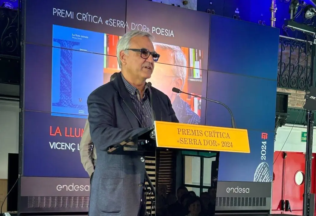 Vicen&ccedil; Llorca Premi Cr&iacute;tica Serra d'Or 2024