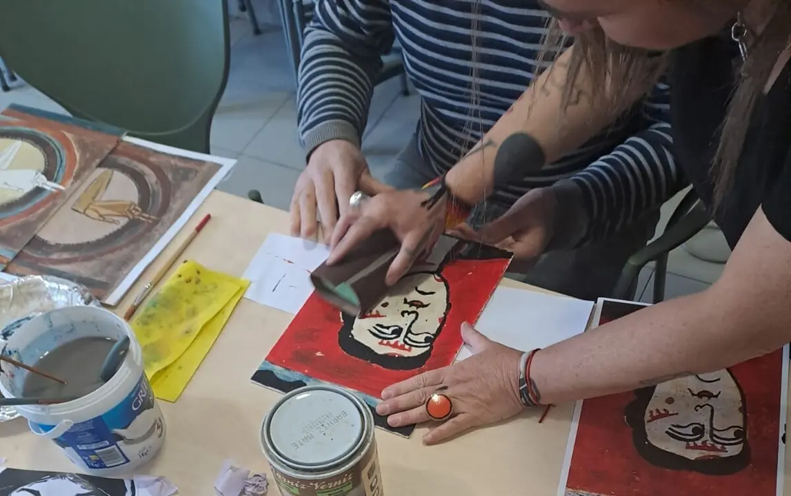 Taller pintura Ta&uuml;ll 1