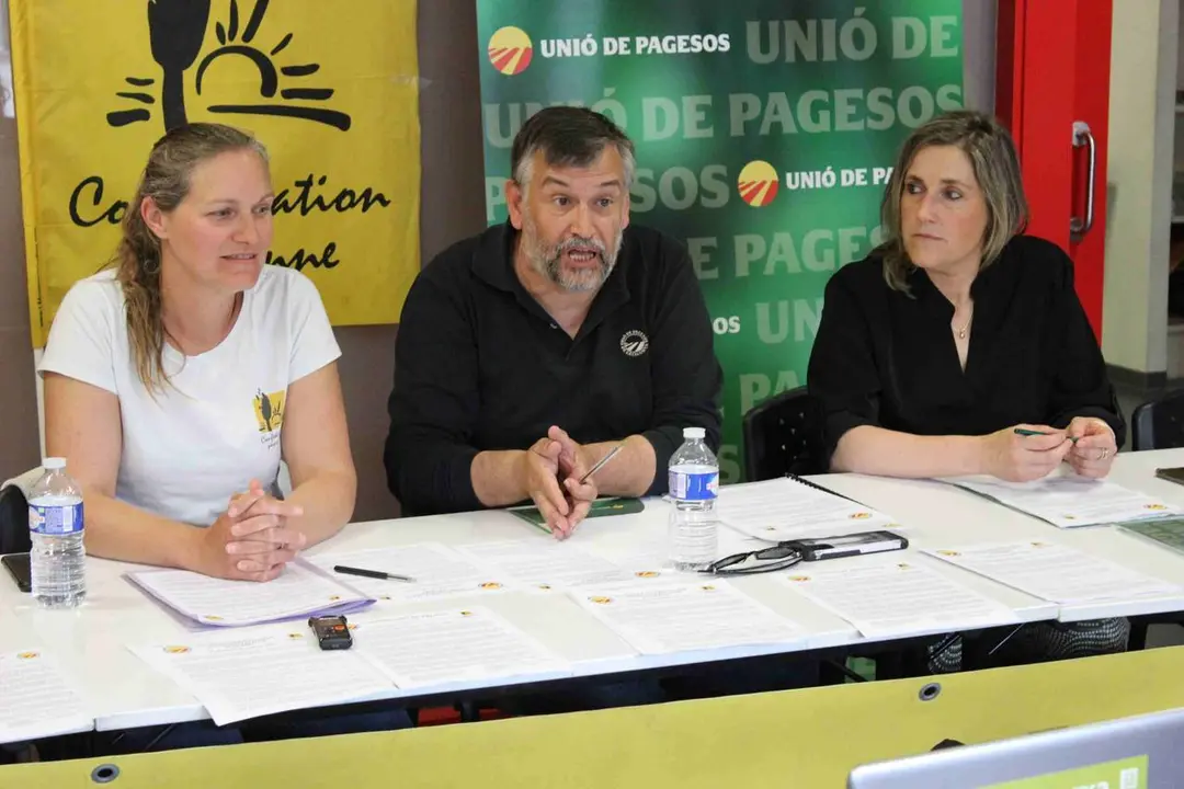 Uni&oacute; de Pagesos de Catalunya&nbsp;i la Confederaci&oacute; Pagesa Occitana i Catalana