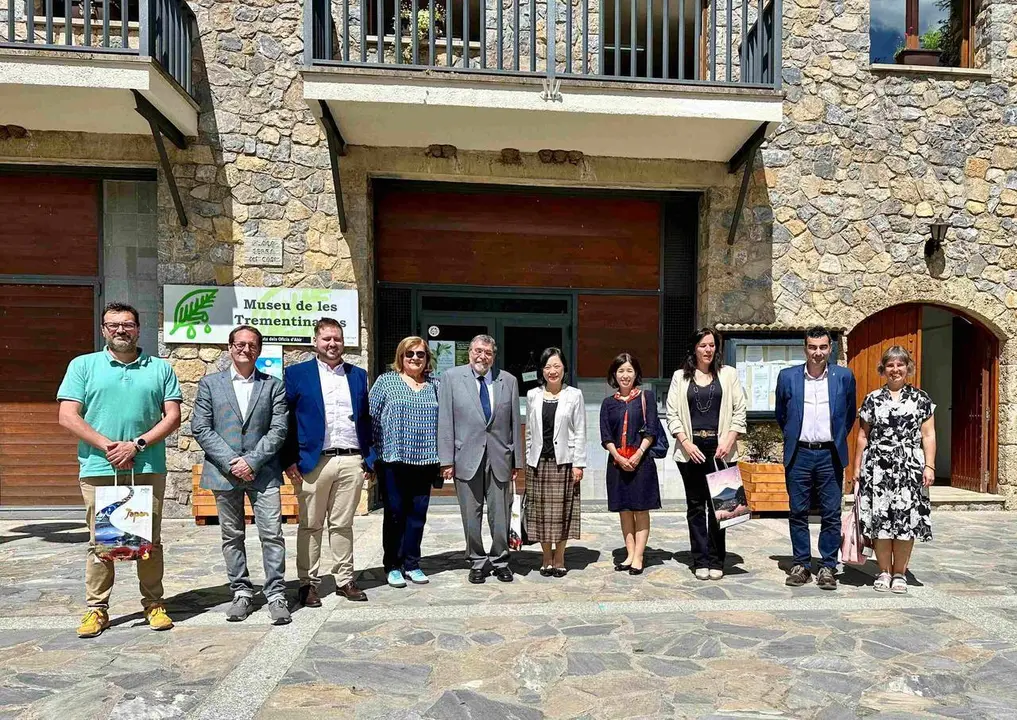 C&ograve;nsol del Jap&oacute; a Tuixent